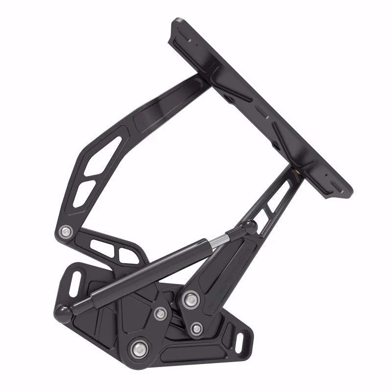 1977-1991 Box Chevy Hood Hinge Kit - Air Frame - Fiberglass - Black