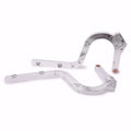 1965-1970 Charger Trunk Hinge Kit - Steel - Natural