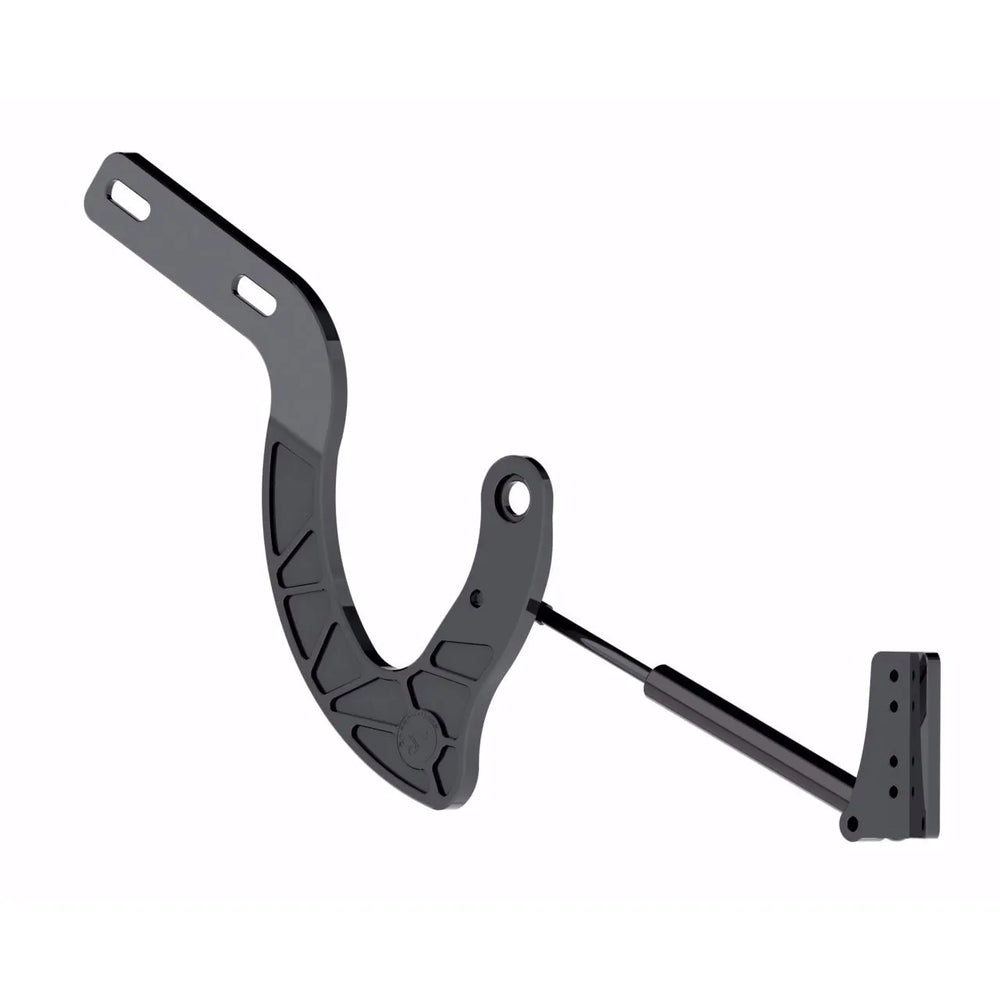 1970-1974 Challenger/Barracuda Trunk Hinge Kit - Steel - Black