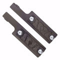 1973-1977 Chevelle Trunk Hinge Kit - Steel - Black