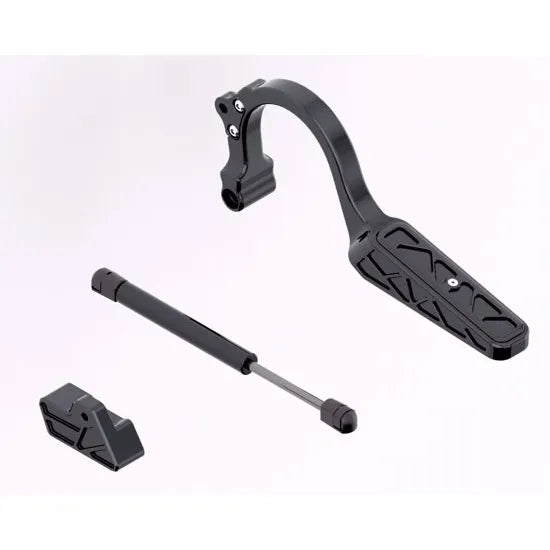 1971-1976 Impala/Caprice Convertible Trunk Hinge Kit - Steel - Black