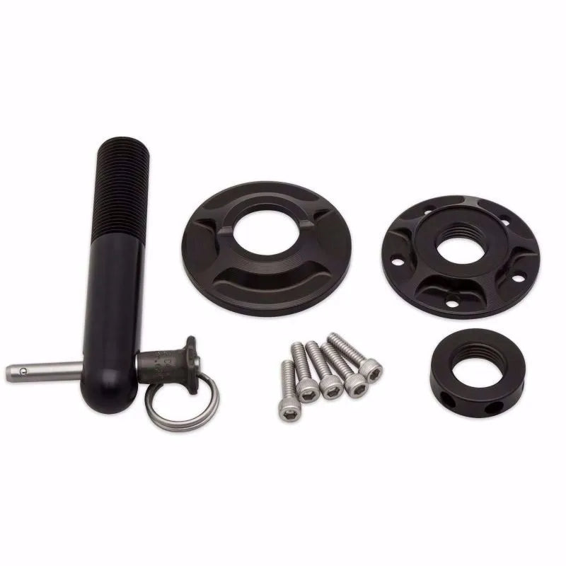 Universal Defiant Hood Pin Kit -Black