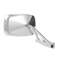 Ringbrothers Large Rectangular Truck Mirror Set - Chrome