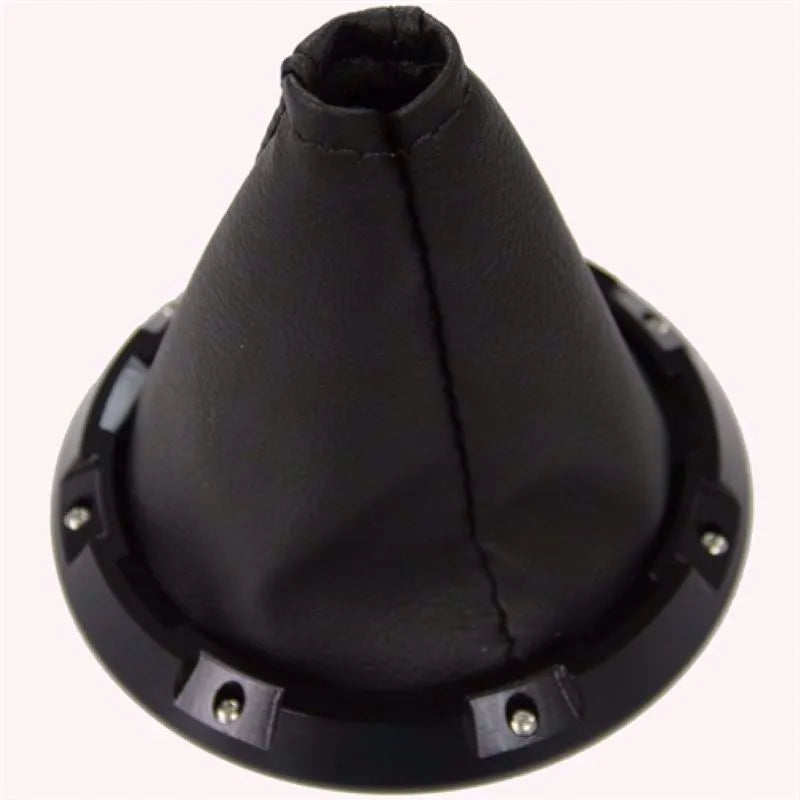 Universal Round Shift Bezel w/Leather Boot - Black