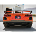 aFe cat-back exhaust installed view