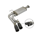 aFe black cat-back exhaust