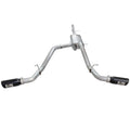 aFe cat-back exhaust installed view