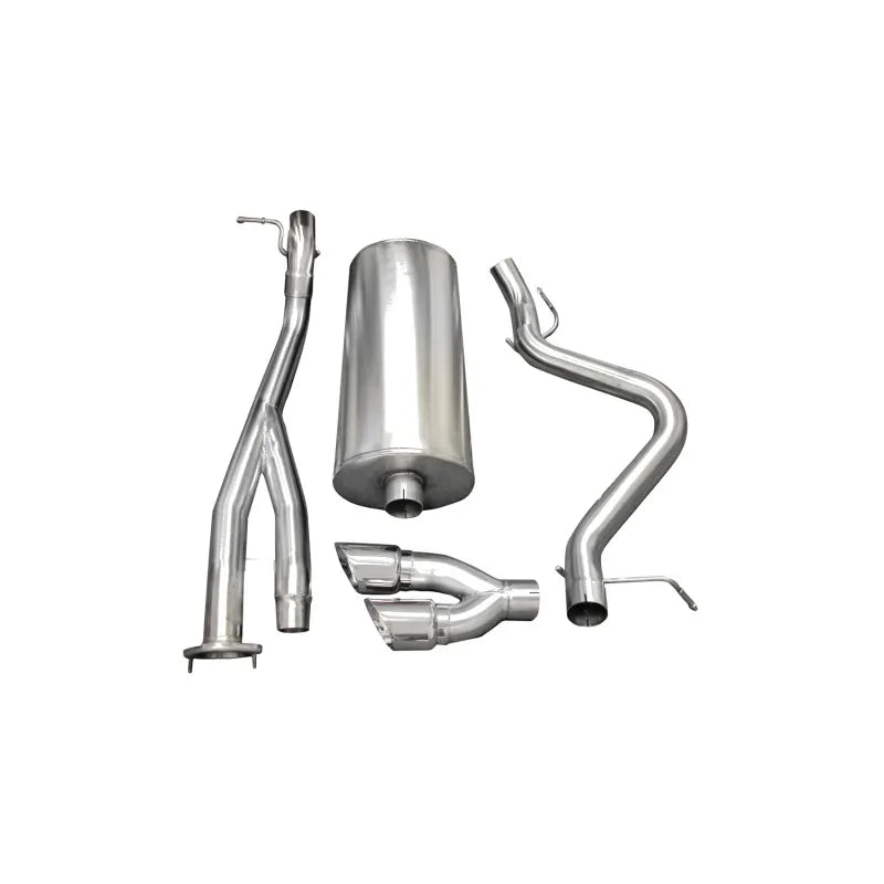 CORSA Performance silver cat-back exhaust