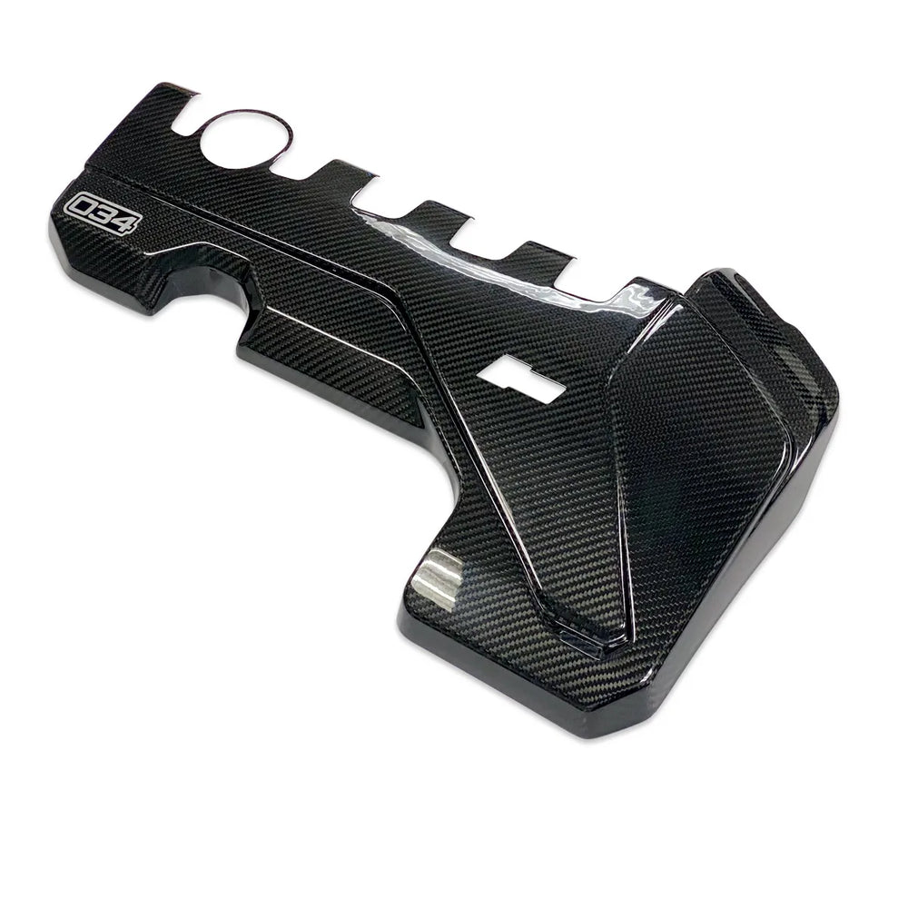 Engine Cover, CF Overlay, 8V.5