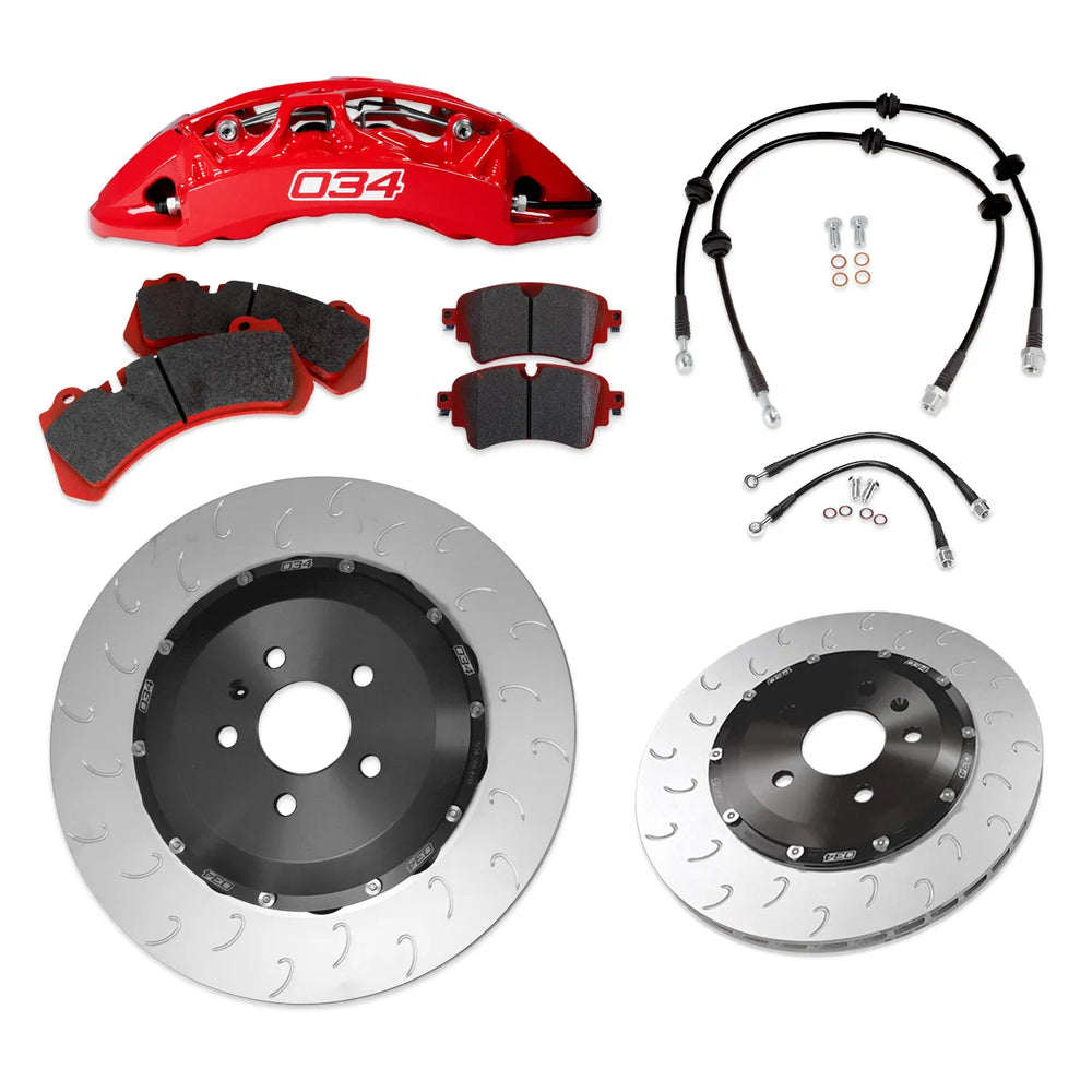 D+ Brake Pkg, Stg 3, Red, B9 S