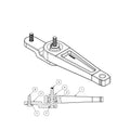 MOUNT,MOTOR,DOGBONE,MS,MK5MOT
