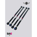 DNA Racing rear adjustable camber and toe suspension tie rods kit
