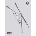 DNA Racing rear strut bar with tie rods kit