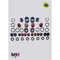 Lotus Exige V6 S3 DNA Racing standard suspension arms uniball kit (complete)