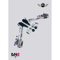 DNA Racing front adjustable suspension arms kit