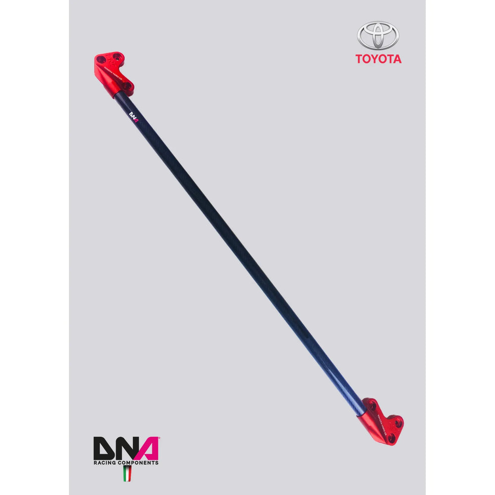 Carbon fiber DNA Racing front strut bar kit