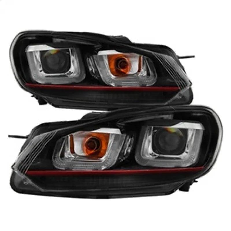 SPYDER black headlights
