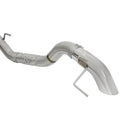 aFe cat-back exhaust installed view