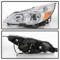 SPYDER headlights close-up