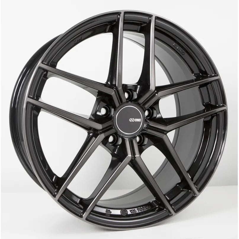 Enkei black auto part