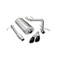CORSA Performance cat-back exhaust detail