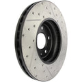 Stoptech auto part close-up