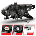 ANZO black headlights