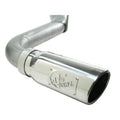 aFe cat-back exhaust installed view