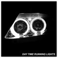 SPYDER headlights close-up