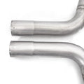 Stainless Works headers installed view