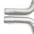 Stainless Works headers close-up