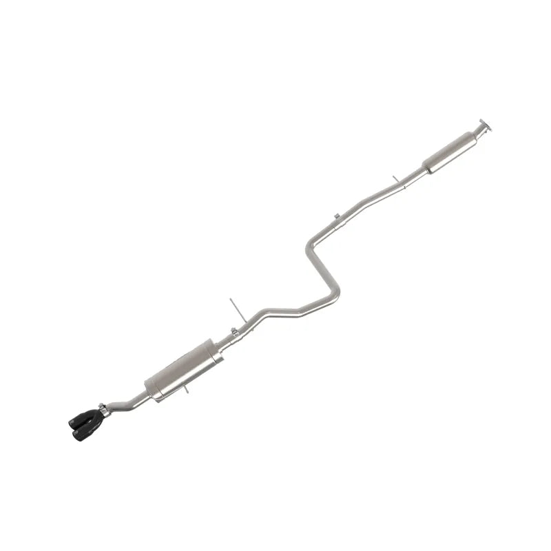 aFe black cat-back exhaust