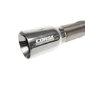 CORSA Performance cat-back exhaust detail