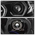 SPYDER headlights close-up