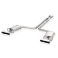 Stainless Works muffler close-up