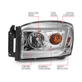 ANZO headlights detail