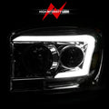 ANZO headlights detail