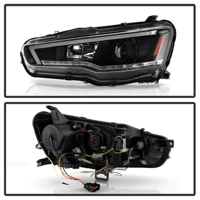 SPYDER black headlights