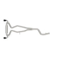 Kooks Headers cat-back exhaust detail