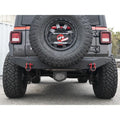 aFe cat-back exhaust detail