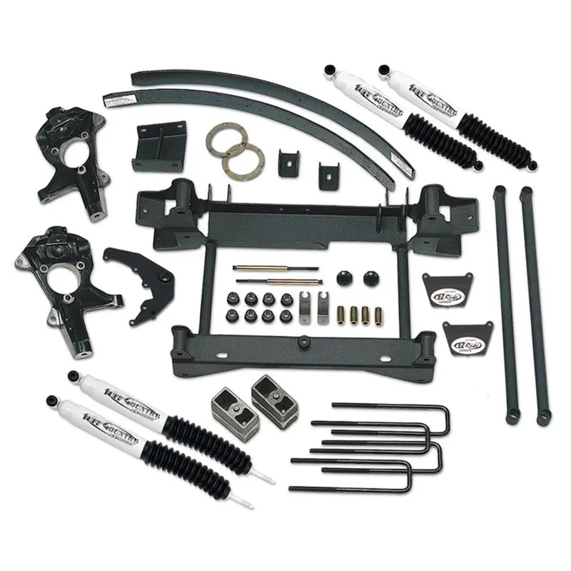 Tuff Country silver shock absorber