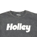 LTS HOLLEY GARMENT WASH TEE - BLACK
