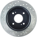 Stoptech auto part close-up