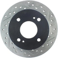 Stoptech auto part installed view