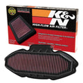 K&N Engineering air filter installed view