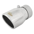 aFe axle-back exhaust detail