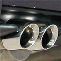 CORSA Performance cat-back exhaust detail