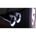 CORSA Performance cat-back exhaust installed view