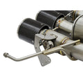 aFe axle-back exhaust installed view