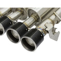 aFe axle-back exhaust close-up